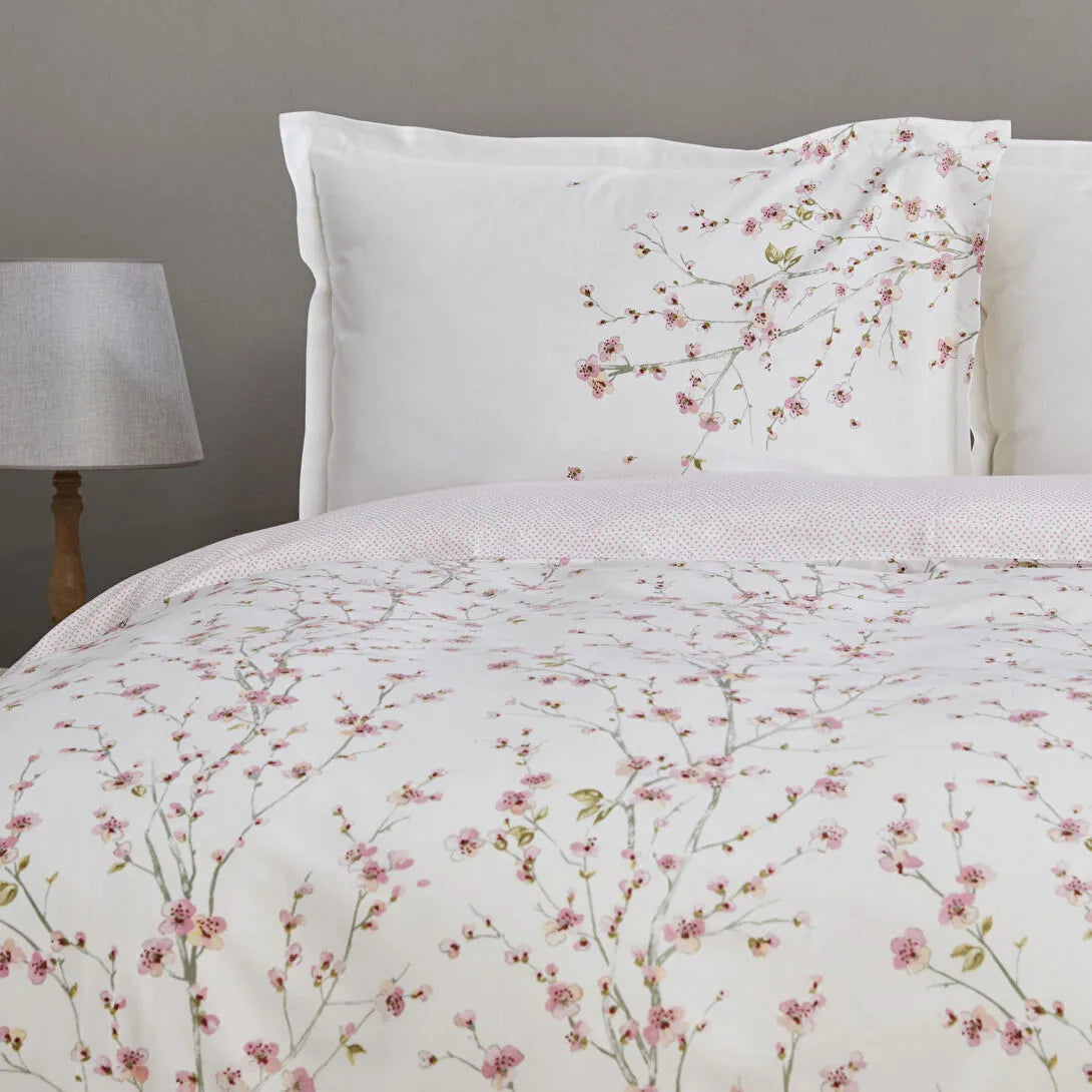 Karaca Home Annata %100 Pamuk Çift Kişilik Nevresim Takımı Somon