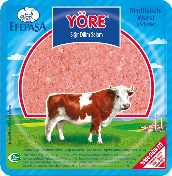 Efepaşa Yöre Sığır Dilim Salam 200gr