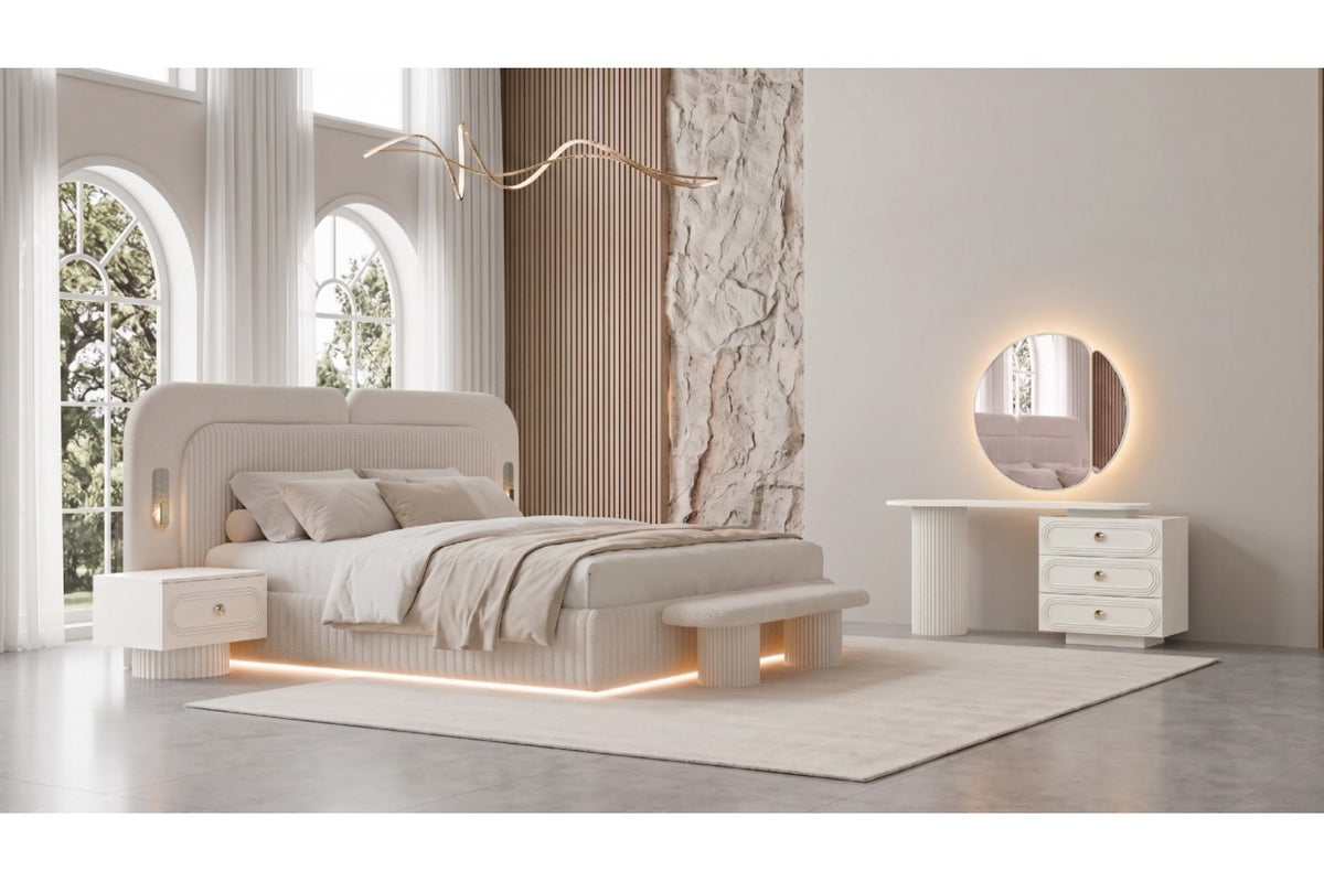 CEZAYİR · YATAK ODASI TAKIMI %100 MDF