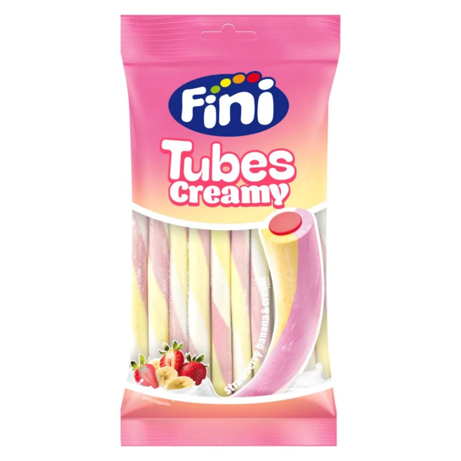 Fini Tubes Creamy fraise banane 80g