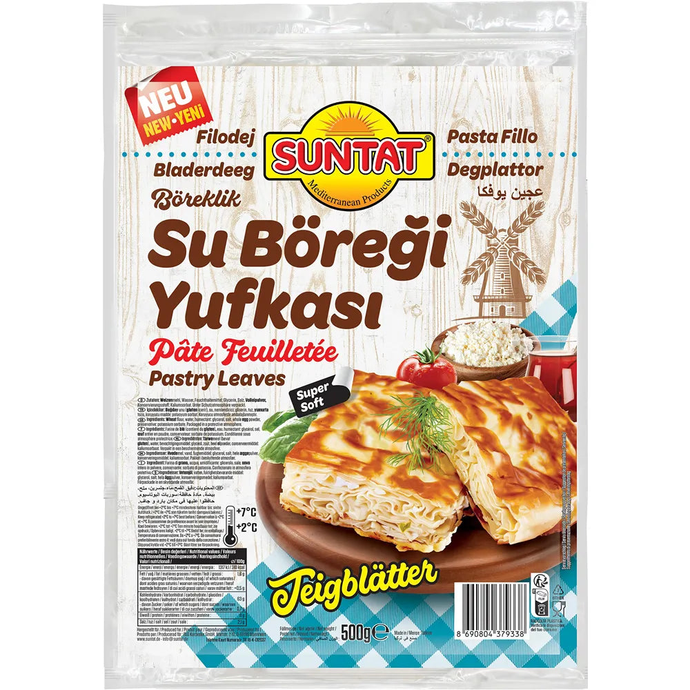 SUNTAT Su Böreği Yufka 500 gr