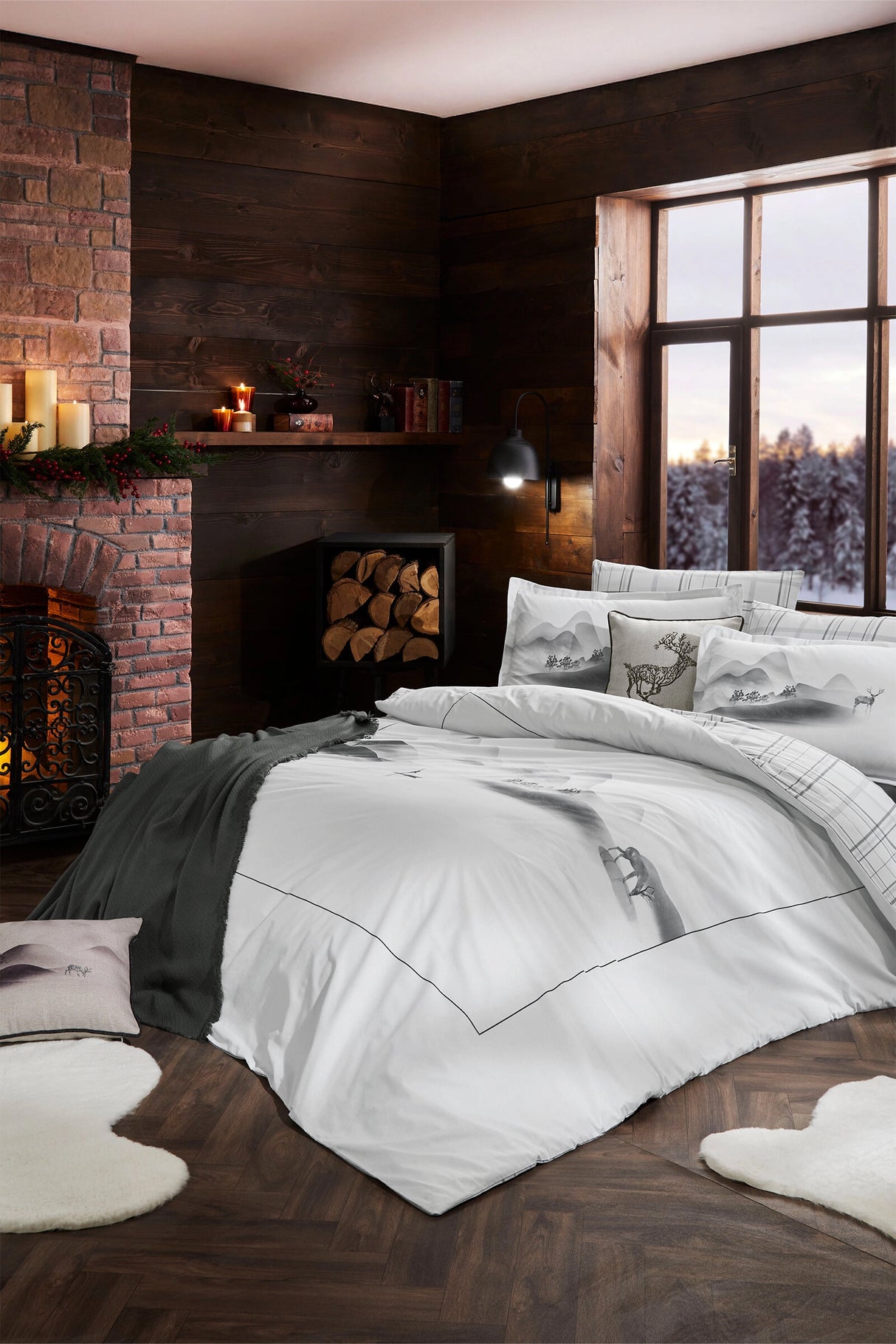Özdilek
Silence Winter Çift Kişilik Nevresim Takımı