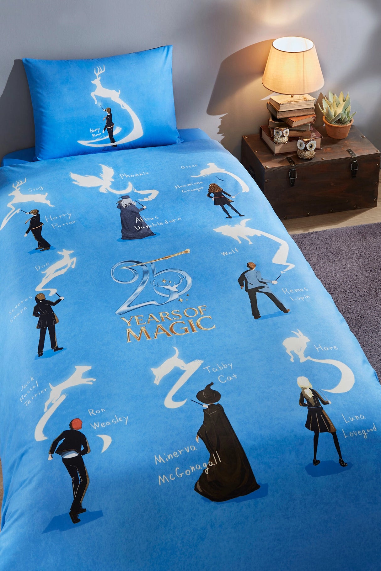 Özdilek
Harry Potter Patronus Tek Kişilik Lisanslı Lastikli Çocuk Nevresim Takımı