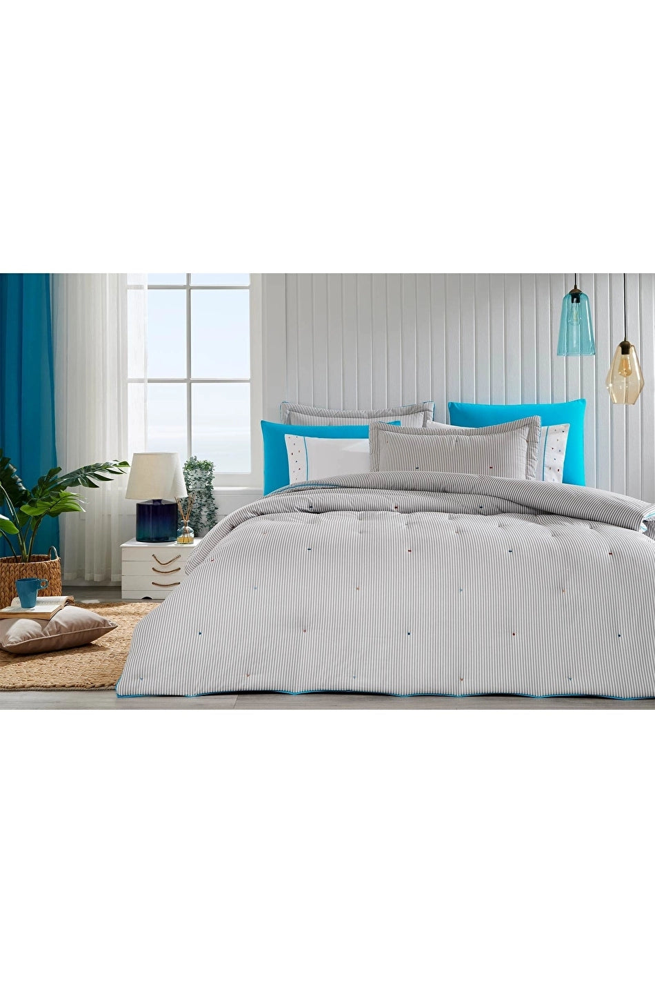 Özdilek
Comforter Orient Çift Kişilik Uyku Seti