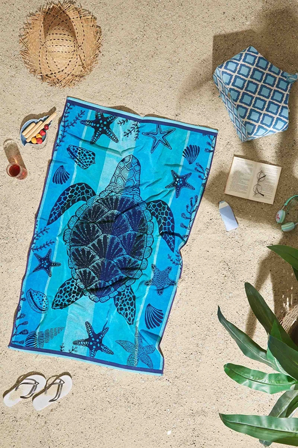 Özdilek
Sunwave Blue Turtle Plaj Havlu 90x150 cm