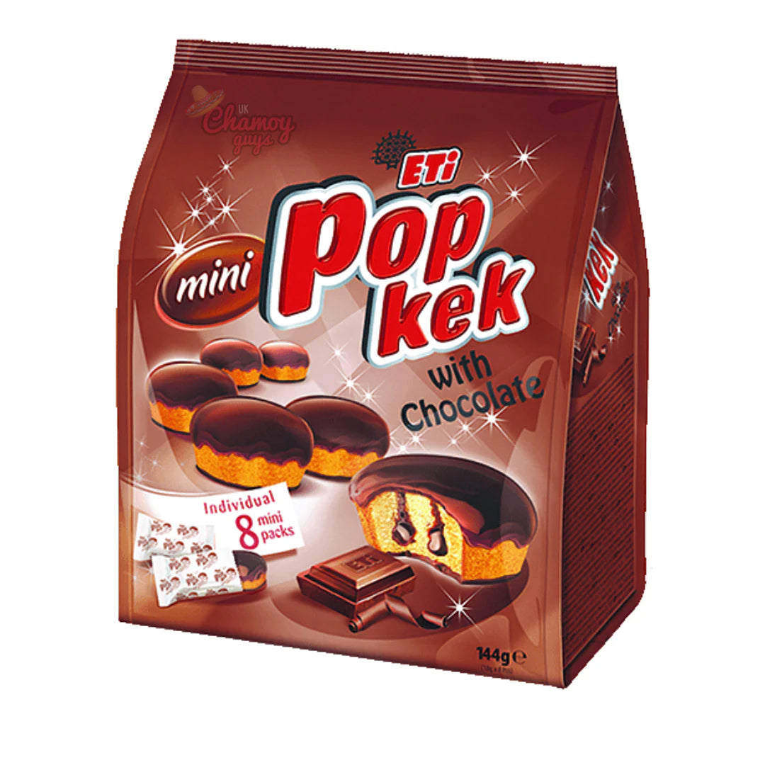 Eti Popkek Mini Çikolata Soslu Kakao Kaplamalı Kek 180 G
