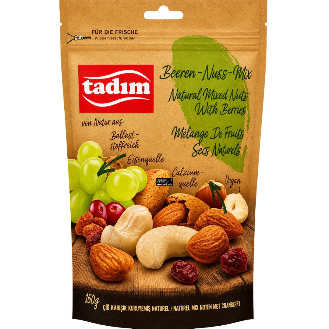 Tadım Çiğ Kuruyemiş Naturel 150g