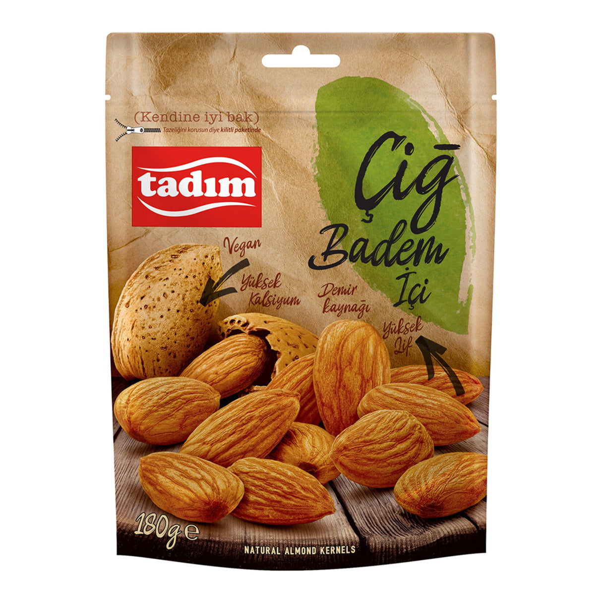 Tadım Çiğ Badem 140g
