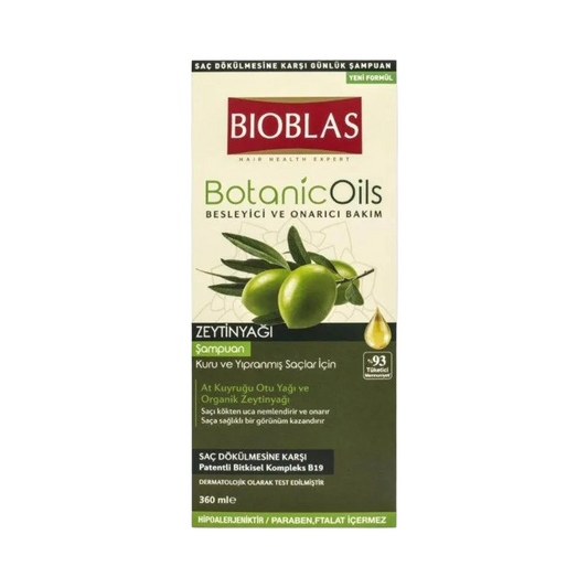 BIOBLAS Zeytinyağı Dokulmeye Karşi Şampuan   - 360ml