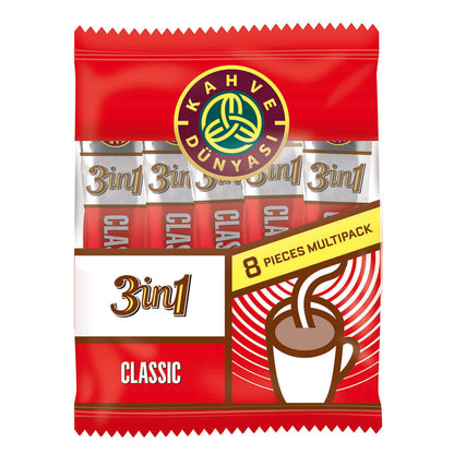 Kahve Dünyası 3ü1 Arada 1 Paket (8 x 18 gr)