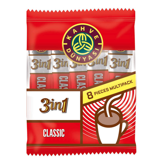 Kahve Dünyası 3ü1 Arada 1 Paket (8 x 18 gr)