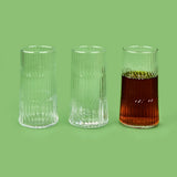 Paşabahçe Dunes 3'lü Meşrubat ve Su Bardağı Seti - Şeffaf - 410 ml