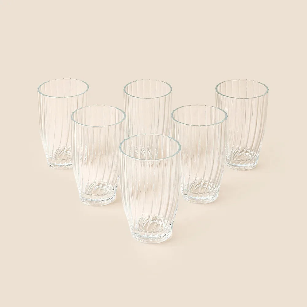 Paşabahçe Bouquet 6'lı Meşrubat ve Su Bardağı - Şeffaf - 340 ml