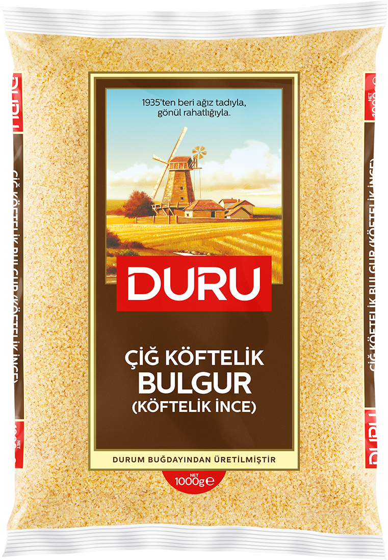 Duru Çiğ Köftelik Bulgur