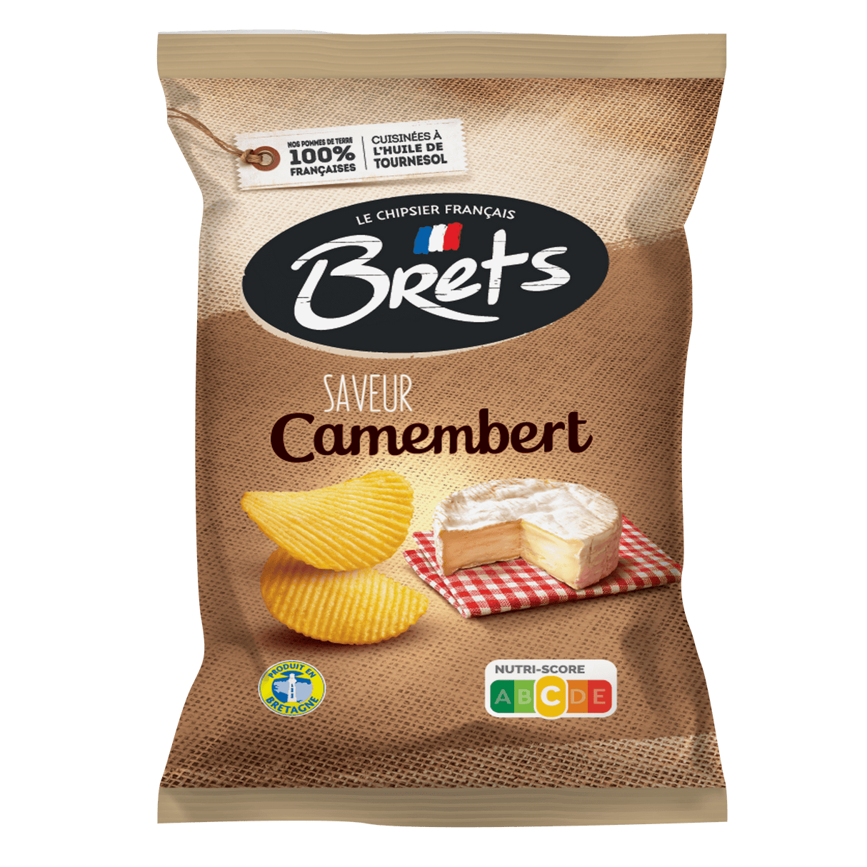 Bret’s Camembert Aromalı Patates Cipsi – 125 g