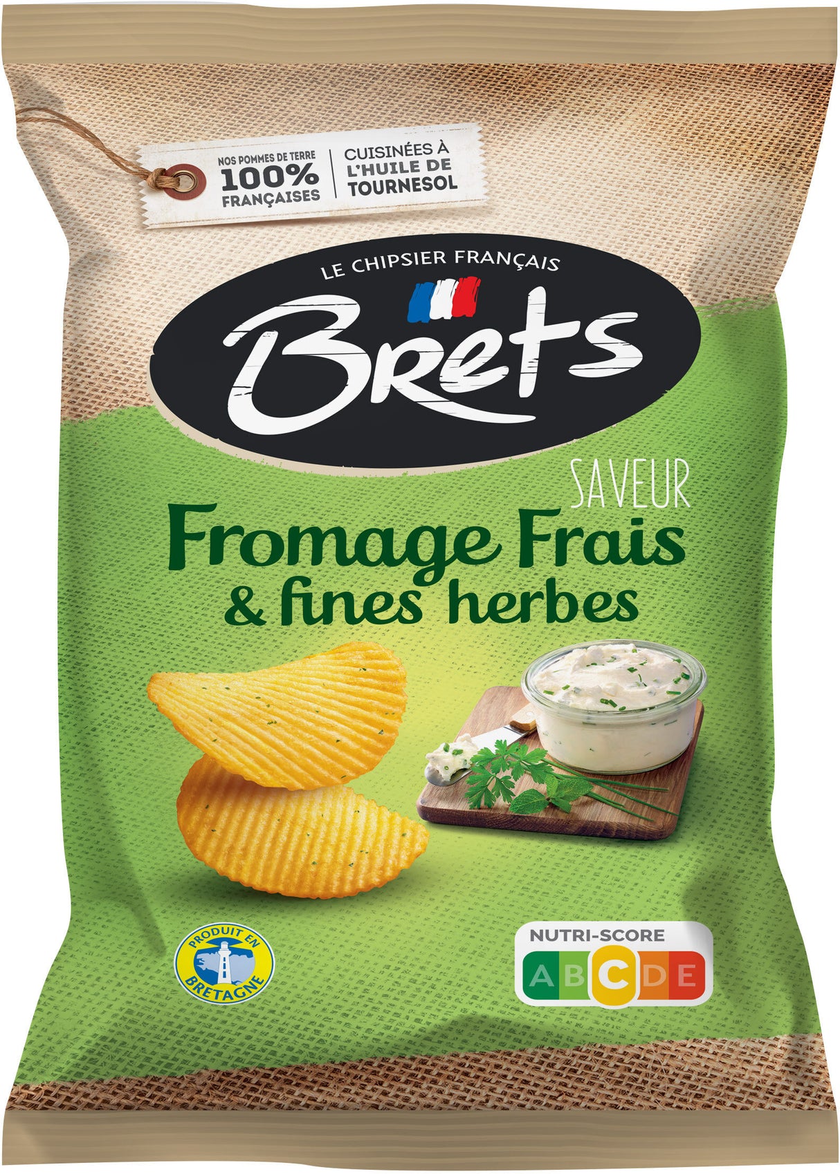 Bret’s Taze Peynir ve İnce Otlar Aromalı Patates Cipsi – 125 g