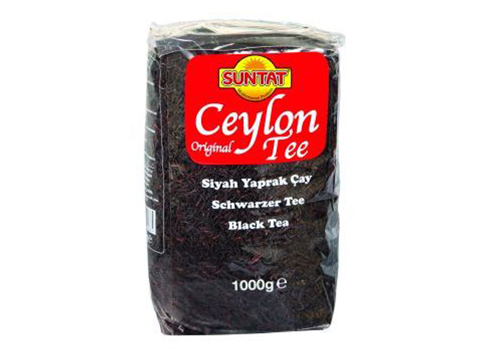 Suntat Ceylon Siyah Yaprak Çay 1 kg