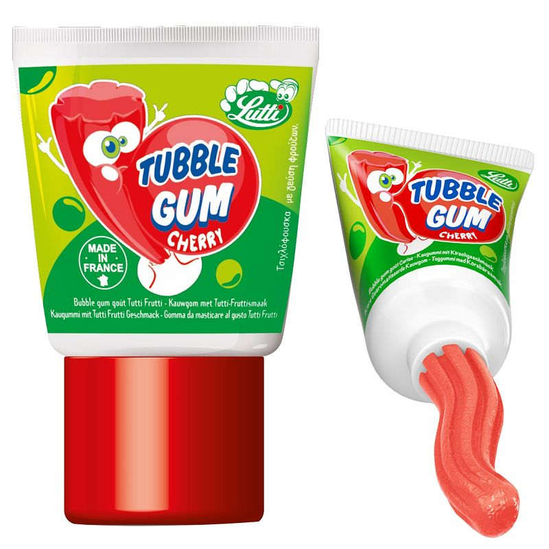 Lutti Tubble Gum Kiraz 35 gr