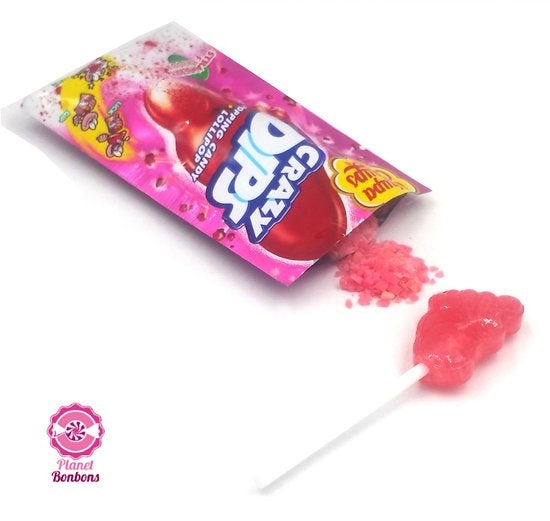 Chupa Chups Crazy Dips 14 gr - Çilek