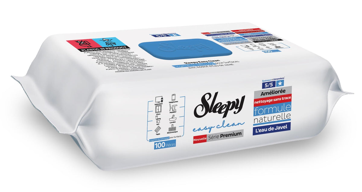 SLEEPY Yüzey Temizleme Havlusu - 100 Adet Çamaşır Suyu