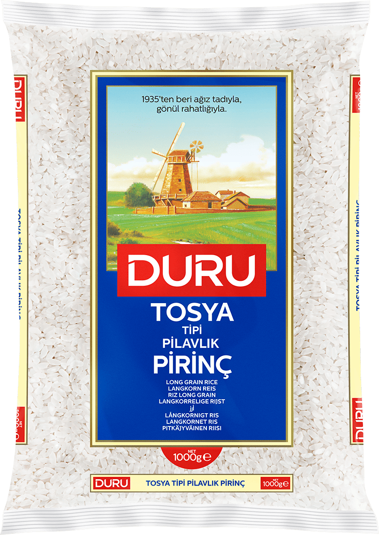 Duru Tosya Tipi Pilavlık Pirinç 1000g