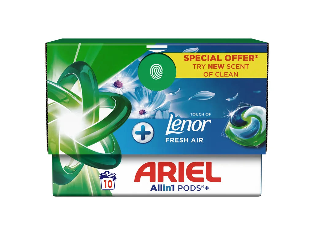 Ariel Sıvı Kapsül Deterjan Lenor Yumuşatılı 10 Yıkama