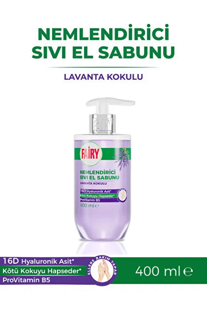 Fairy Nemlendirici Sivi Lavanta Sabun 400 ml