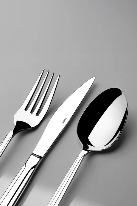 Nehir Milano Sade 12 Kişilik 72 Parça Kutulu Çatal Kaşık Bıçak Takımı