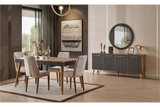ÇIRAĞAN CEVİZ · YEMEK ODASI TAKIMI %100 MDF