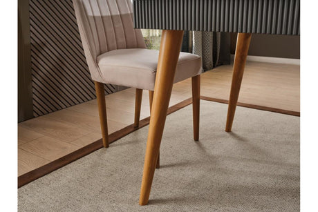 ÇIRAĞAN CEVİZ · YEMEK ODASI TAKIMI %100 MDF