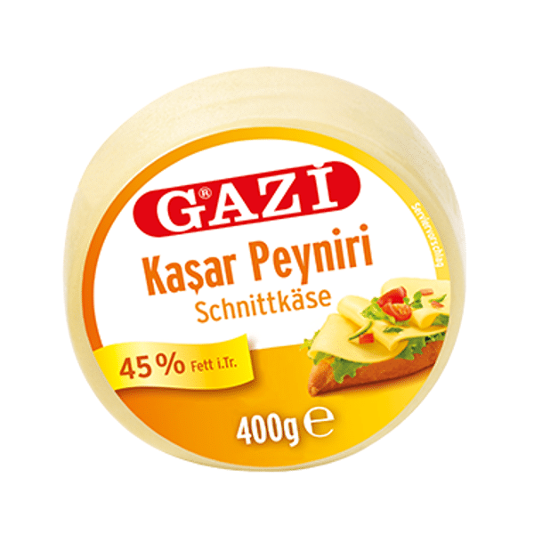Gazi Kaşar Peynir 400gr