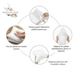 Primavera Home 5 Adet Yıkanabilir Nonwowen Antialerjik Slikonize Yastık 50×70 800 gr PH0005