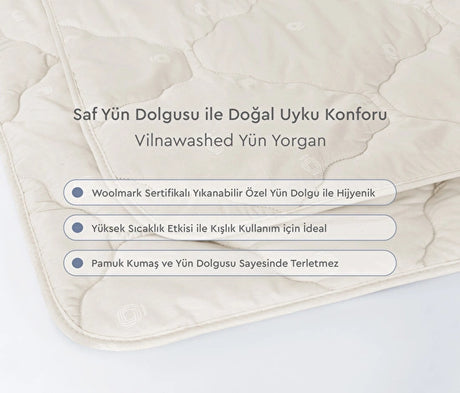 Yataş Bedding Vilnawashed Yün Yorgan