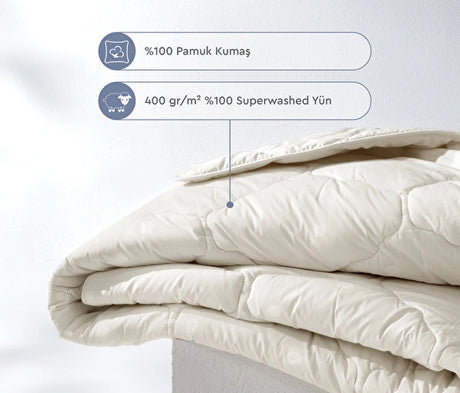 Yataş Bedding Vilnawashed Yün Yorgan