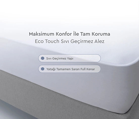 Yataş Bedding Eco Touch Sıvı Geçirmez Alez