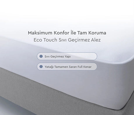 Yataş Bedding Eco Touch Sıvı Geçirmez Alez