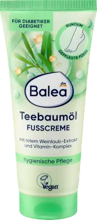 Çay ağacı yağı içeren ayak kremi, 100 ml