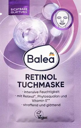 Retinol içeren yüz maskesi, 1 adet.