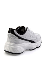 Bambi Beyaz Siyah Kadın Sneaker K01027032922