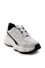 Bambi Beyaz Siyah Kadın Sneaker K01027032922