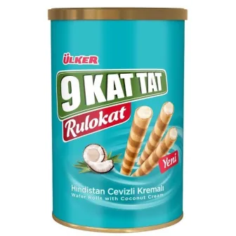 Ülker Rulokat Hindistan Ceviz Kremalı Kutu 170gr