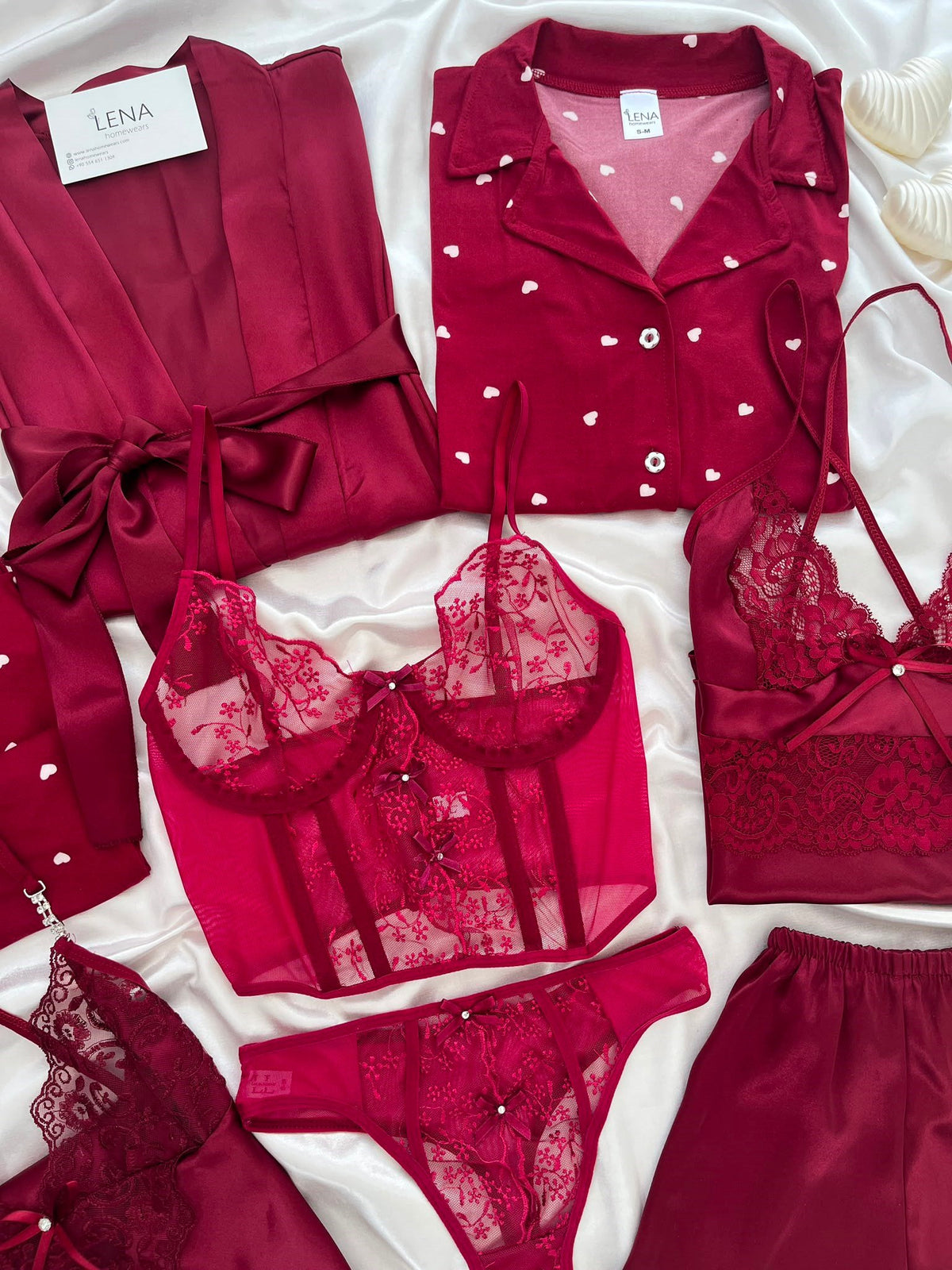 Cherry Red Çeyiz Seti