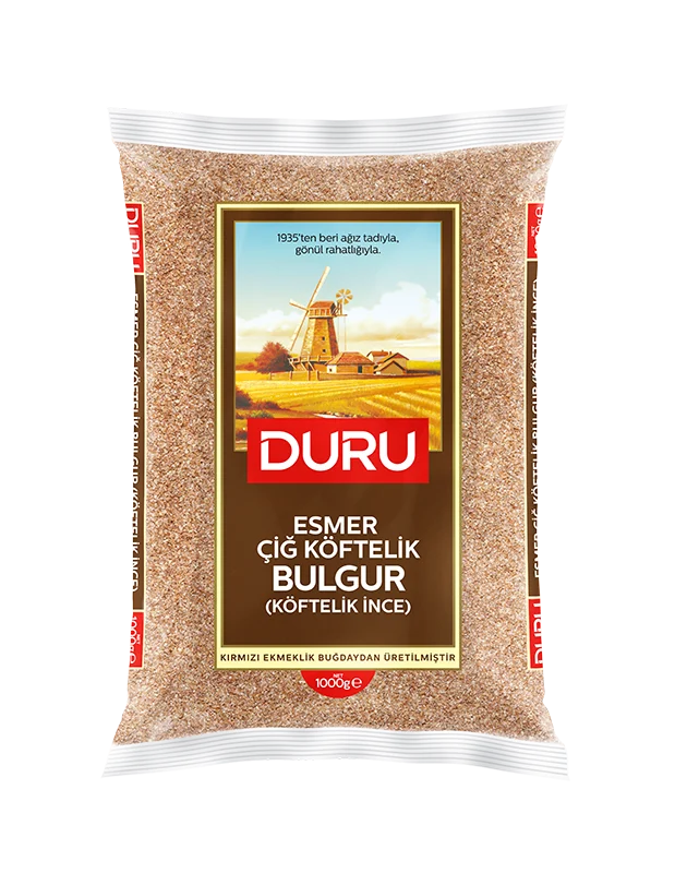 Duru Esmer Çiğ Köftelik Bulgur (Köftelik İnce) 1000g