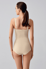 Kadın Lazer Kesim Askılı Slip Korse | Ten 9240