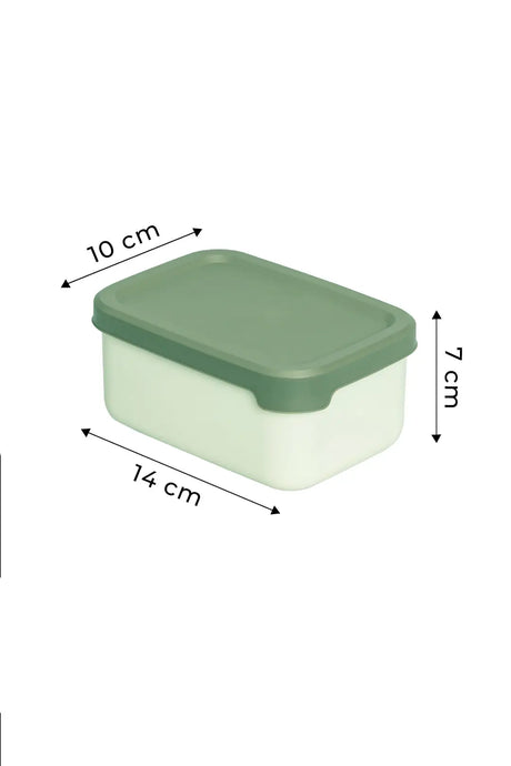 Kitchen Life 12’li Dikdörtgen Saklama Kabı Seti (0,43ml-0,83ml-1.6L-2.6L) Mikrodalga ve Dondurucu Uyumlu