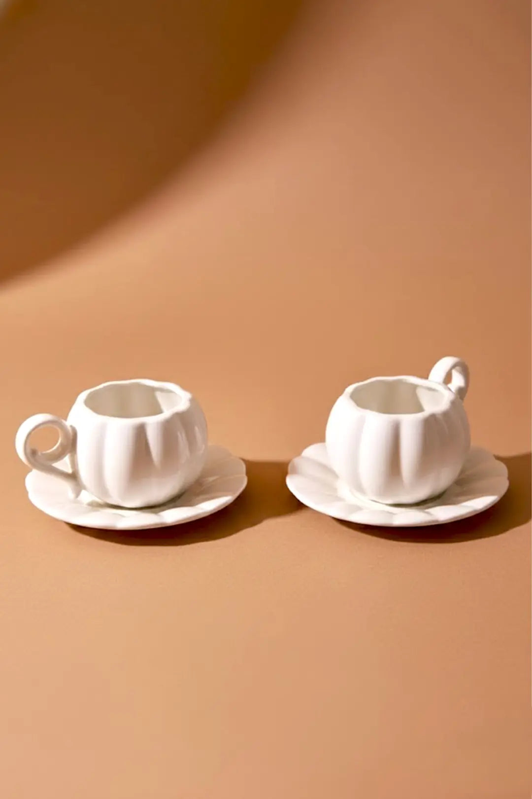 Kitchen Life Pumpkin Porselen 2'li Kahve Fincanı Takımı