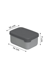 Kitchen Life 4’lü Dikdörtgen Saklama Kabı Seti (0,43ml-0,83ml-1.6L-2.6L) Mikrodalga ve Dondurucu Uyumlu