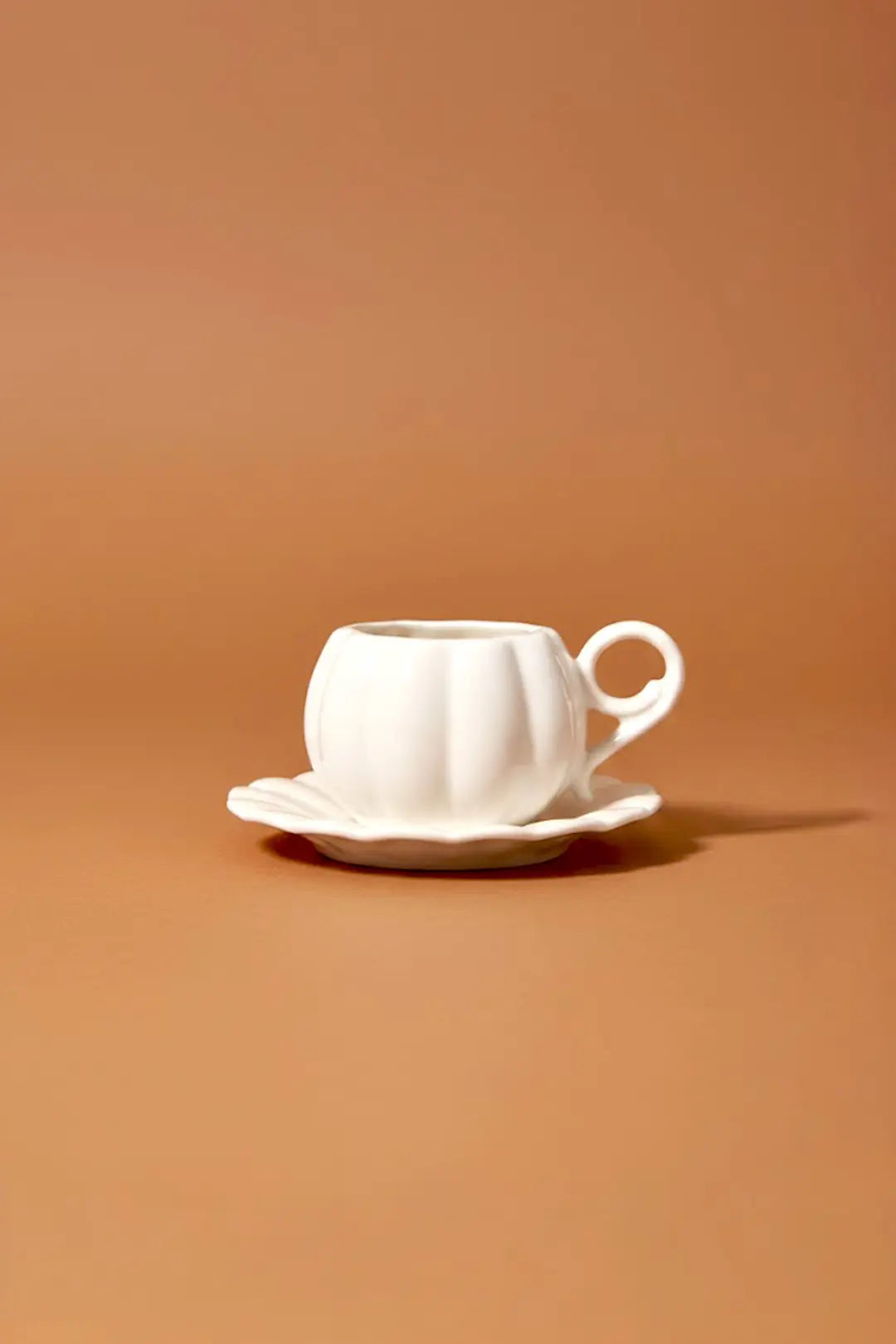 Kitchen Life Pumpkin Porselen 2'li Kahve Fincanı Takımı
