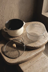 Kitchen Life Terra Cook Ahşap Kulplu,Paslanmaz Saplı Siyah Süzgeçli Emaye Kızartma Tenceresi 22 cm (Copie)