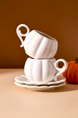 Kitchen Life Pumpkin Porselen 2'li Kahve Fincanı Takımı